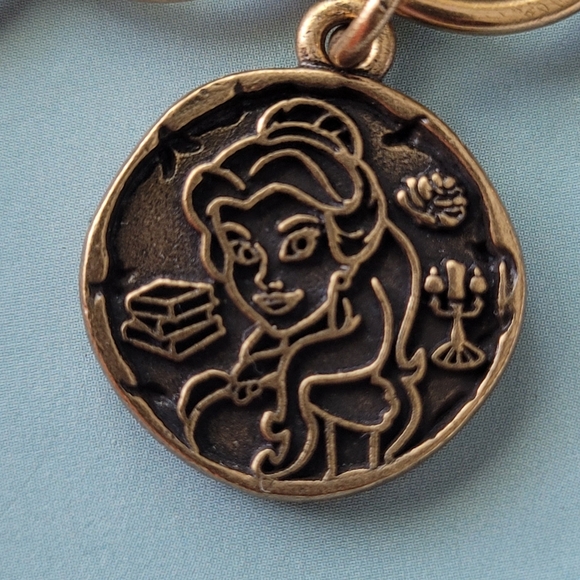 Disney Beauty and the Beast Belle Chain Link Bracelet by Alex and Ani - Picture 2 of 8